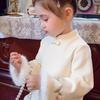 Girls' Velvet Warm Winter Top - Chinese Style Han Elements Base Layer Shirt