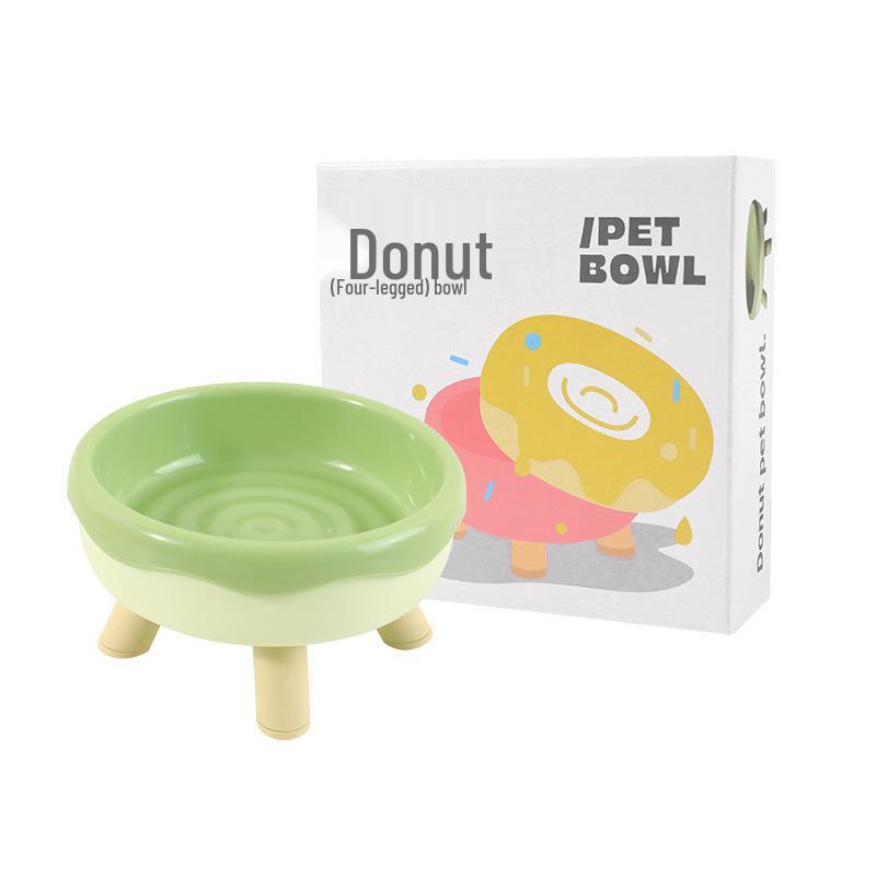 Antypoślizgowa miska dla zwierząt w kształcie pączka dla kotów i psów