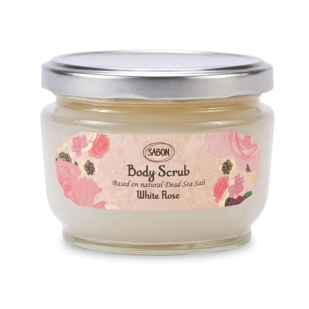 SABON Скраб для тела Белая роза 320 г