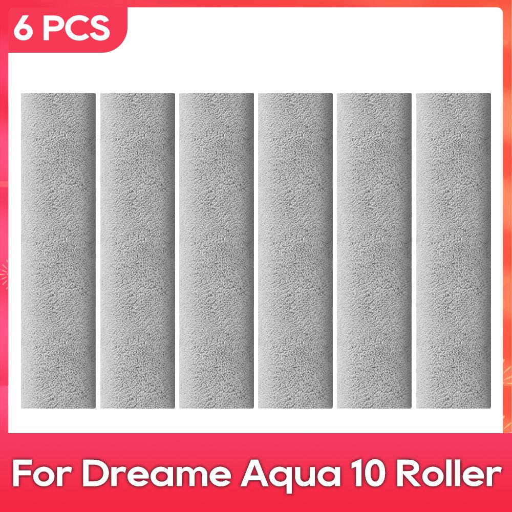 Fit For ( Dreame Aqua 10 Ultra Roller Complete, Aqua 10 Ultra Track ) Parts Accessories Main Side Brush Filter Mop Dust Bag