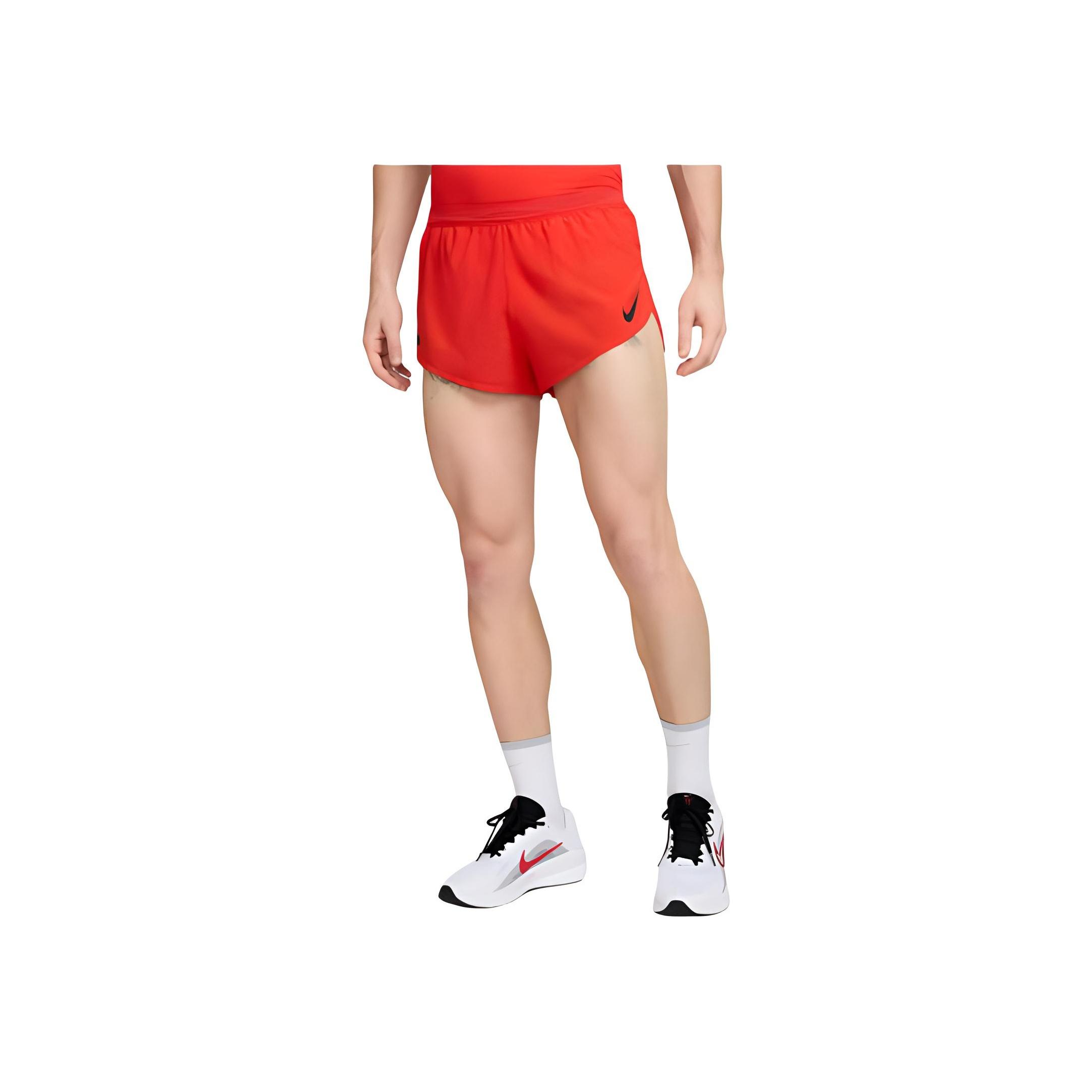 Nike Logo Solid Color Sports Shorts Men shorts Red FN3349-696 M