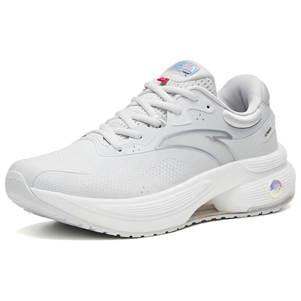 Anta C100 Series Comfortable Durable Low-Top Running Shoes Women sneaker Gray 122245586-7