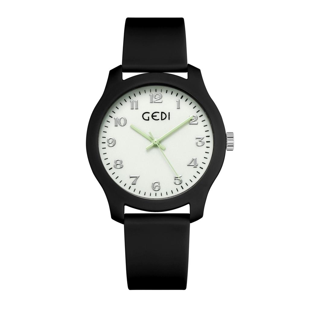 Simple Student Watch Candy Color Niche Waterproof Silicone Watch Ladies Versatile Quartz Watch
