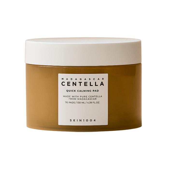 

Skin1004 Madagascar Centella Quick Calming Pad – Успокаивающие и увлажняющие тонер-пэды с экстрактом центеллы азиатской, веганские, корейские