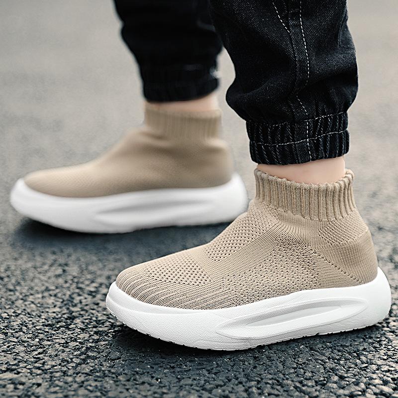 Children's Socks and Shoes Are Popular, Flying Weaving Classmates, Children's Casual Sports Shoes, Men's and Girls' Fashionable Personalized Casual S