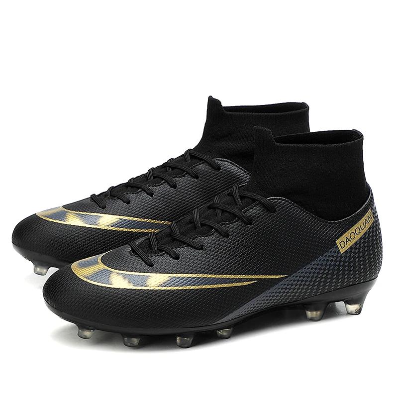 

New Men Football Boots Hot-selling High-quality Futsal Women Professional Soccer Shoes Training TF Shoes Match Grass Cleats 35