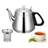 Stainless Steel Teapot with Infuser, Teapot with Infuser 1.5L High Capacity Kettle, for Boiling Hot Water, Stovetop