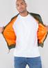 Demi-season Jacket Alpha Industries MA-1 VF 59 Long (168100) Dark Green