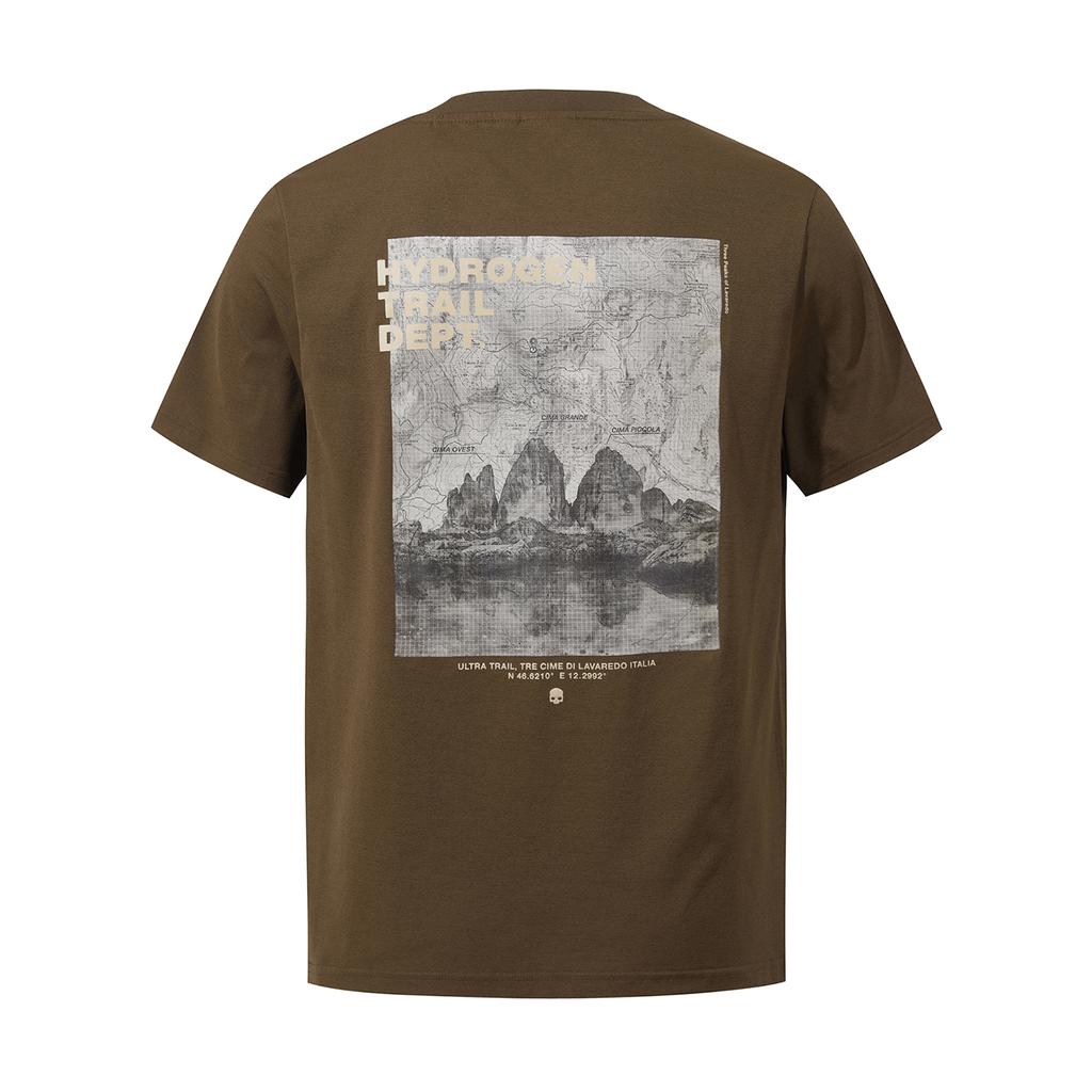 HYDROGEN Uni Dolomite Back Graphic Short Sleeve T-Shirt