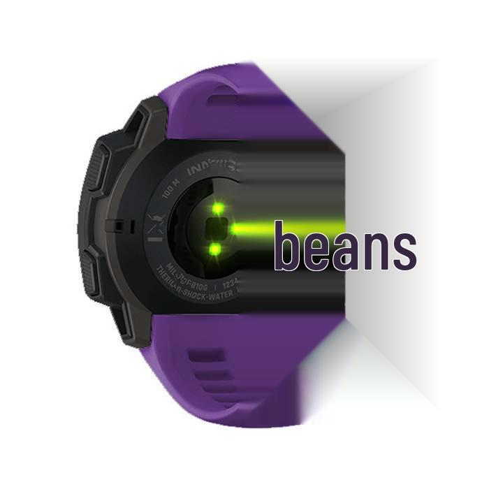 Официальный силиконовый ремешок для Garmin Instinct/Instinct 2 Solar фиолетовый