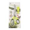 Stainless Green Scissors - Multifunctional Multi- Kitchen Shears for Scallions and Herbs