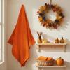 Orange Bath Towel Set 6 Piece 2 Bath Towels 2 Hand Towels 2 Washcloths Luxury 100 Turkish Cotton 650GSM Hotel Quality Soft Abso