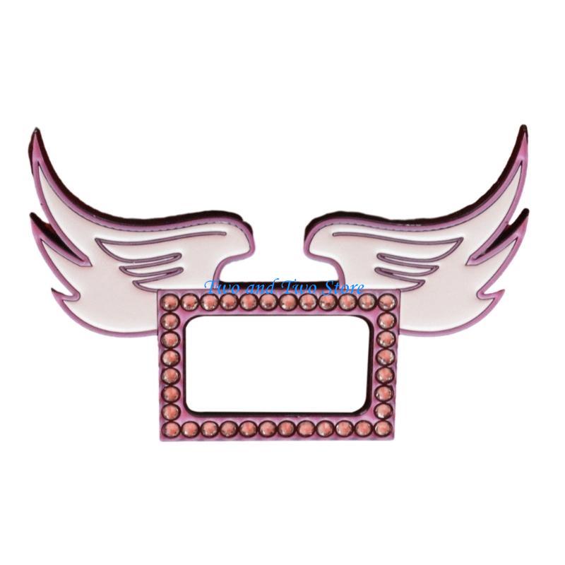 HX6F Metal Latest Hat Pins Fashion Hat Decoration Building Badge Pin Baking Paint Creative Enamel Brooch Clothing Accessory