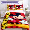 Mickey Mouse Adventure 3‑Piece Bedding Set,Soft Duvet Cover with 13 Pillowcases,Multi‑Scene Home Dorm Use,Ideal Gift for Birthday & Holiday