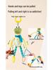 Multifunctional Baby Car Seat Crib Toy: Stroller Pendant, Funhouse Mirror, Soothing Rattle