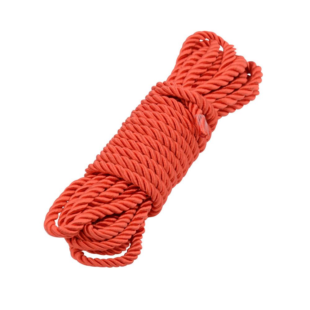 5 M 10 M Mercerized Rope Bed BDSM Binding Rope Hands and Feet Binding Training Adult Sex Product Props