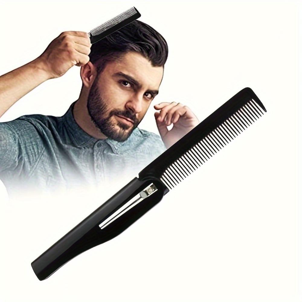 Mulitfunctional Portable Folding Comb Hairdressing Oil Head Styling Comb  All Hair Types