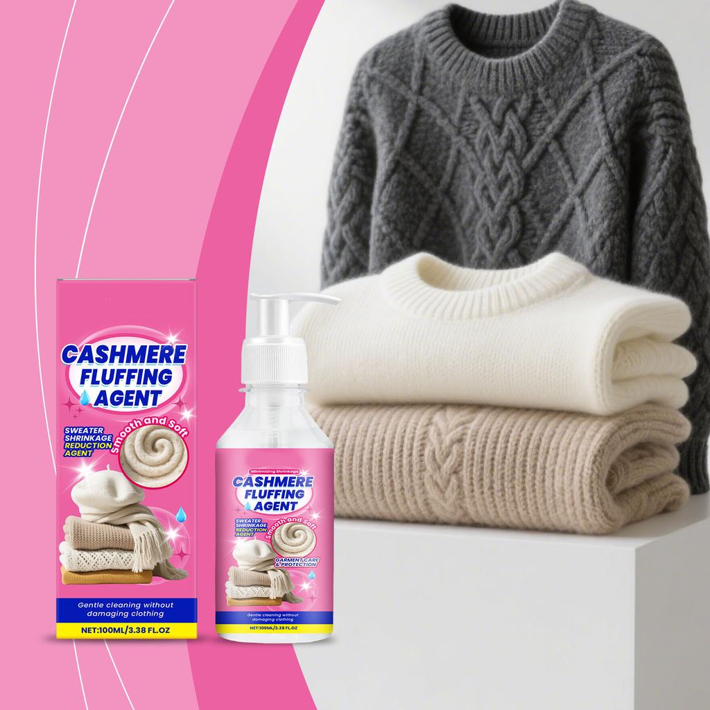 Wool Sweater Shrink Restorer, Gentle Household Care Solution For Shrunken Clothes, And Non Garment Liquid. 100ml