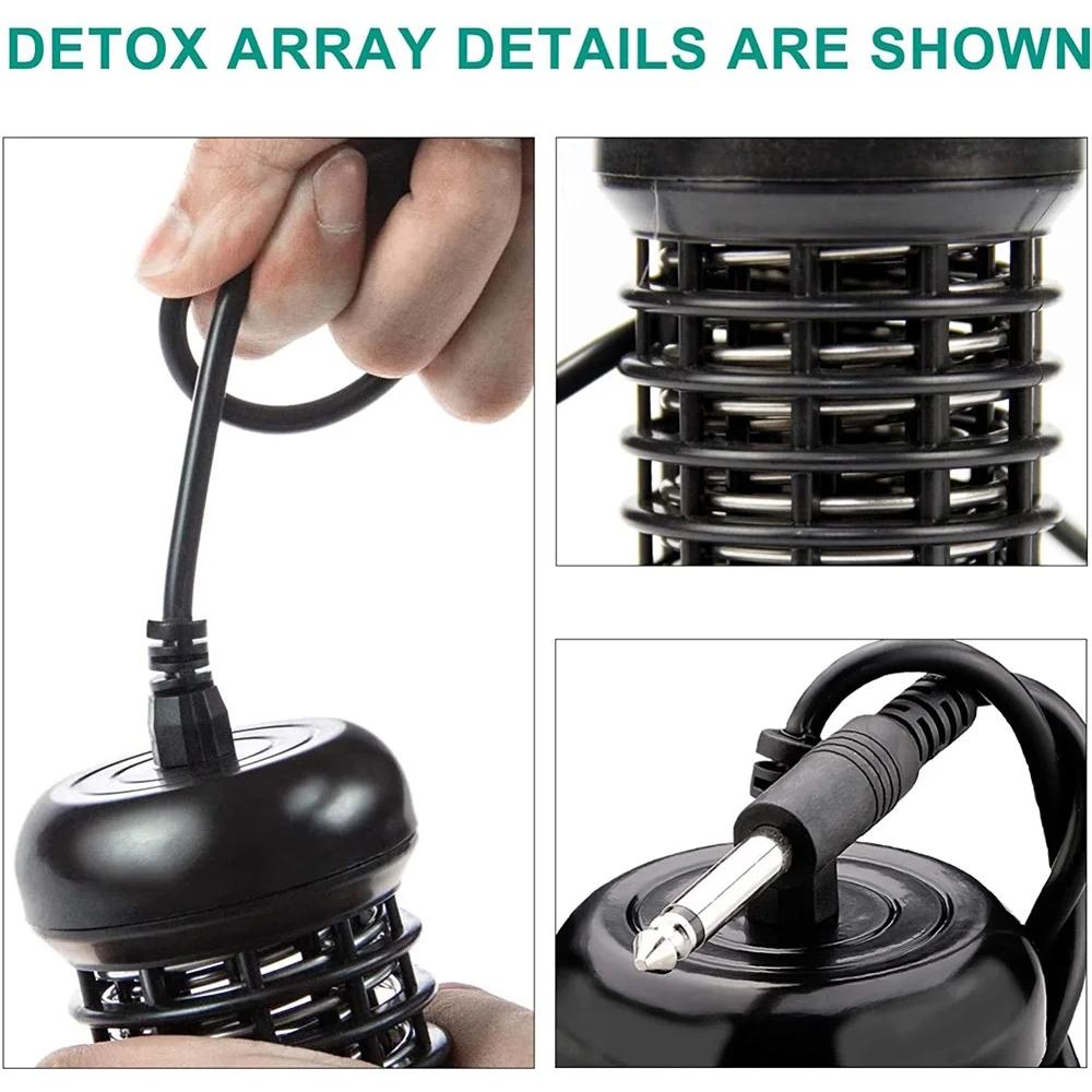Foot Hydrotherapy Machine Dual Ion Detoxification Device Cleanse Massage Care Arrays Aqua Improve Foot Fatigue Muscles Tension