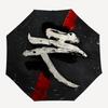 Love, Passion Themed Automatic Opening and Closing Umbrella, Brightly Colored 8-rib Portable Umbrella, Suitable for Men and Women, A Perfect