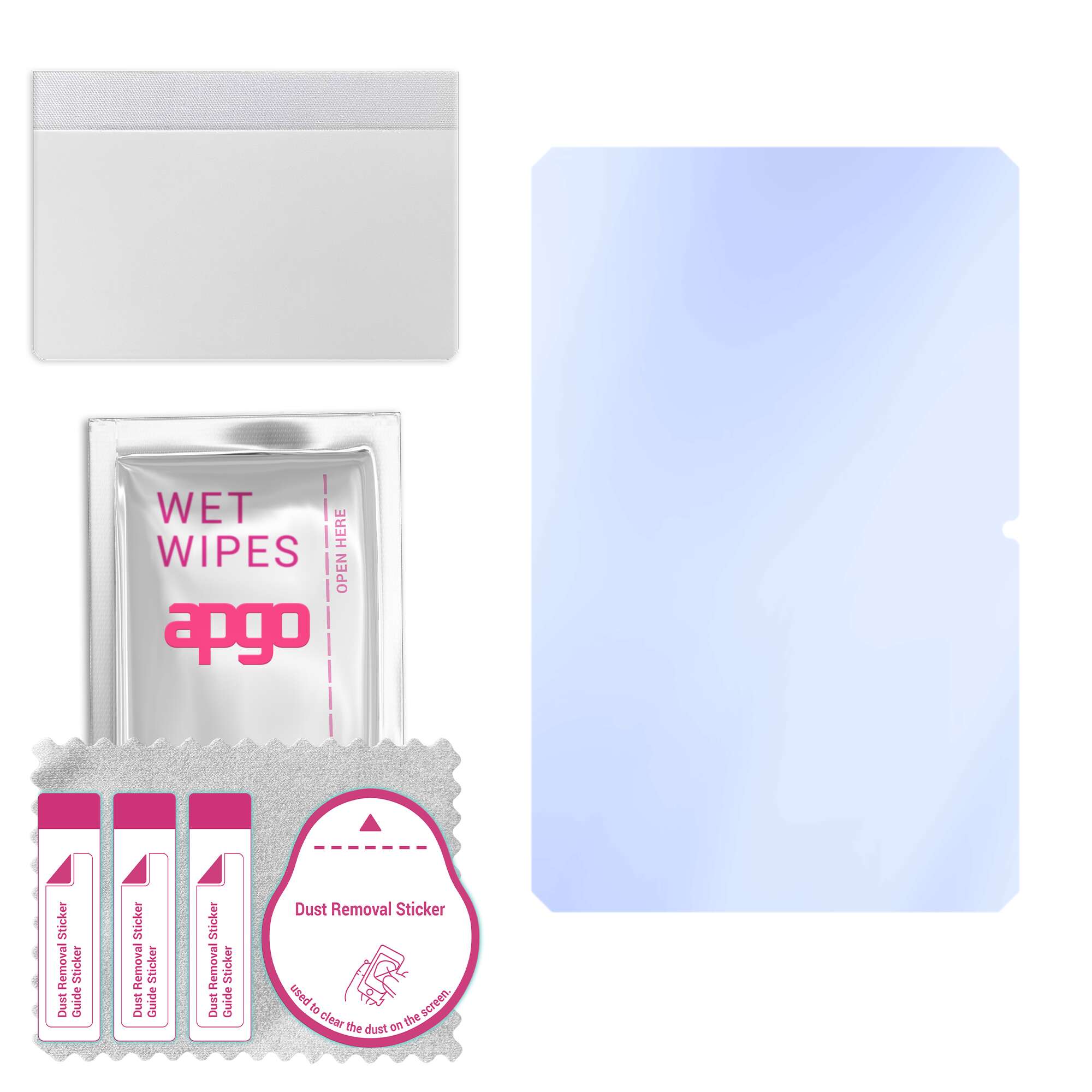 

apgo Ultra-Clear 9H Hybrid protective glass compatible with Doogee R10, flexible nano glass, great replacement for tempered glass, scratch-resistant,