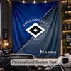 TapestryHamburger SV Custom Name Text Personalized Wall Hanging Tapestry Home Wall Decor