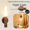 Wall Light Household Toilet Kitchen Bedroom Entrance Lighting Smart Motion Sensor Night Light LED Rechargeable Corridor Cabinet