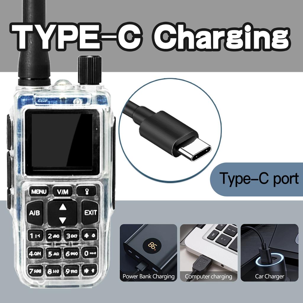 BAOFENG MINI-5 Portable Transceiver Mini Lightweight Anti-interference Clear Sound Civil Two Way Radio Self-driving Outdoor Camp