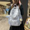 Student Schoolbag Women's Tie-Dye Large Capacity Backpack