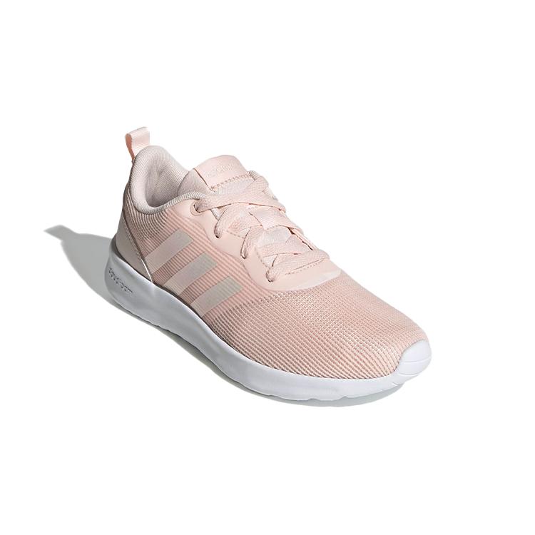 adidas Neo Qt Racer 2.0 K Low Top Kids' Running Shoes Pink White Kids' FW7136