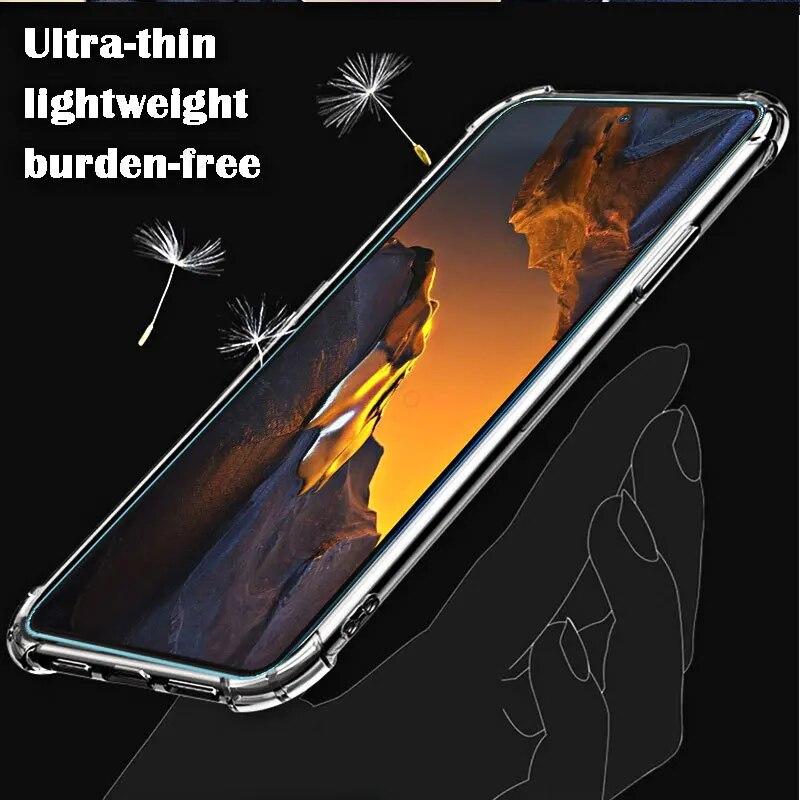 Husă moale transparentă pentru telefon pentru Xiaomi Poco F5 HD Transparentă pentru Xiaomi Poko F5 6,67" 23049PCD8G Huse anti-șoc, anti-zgârieturi