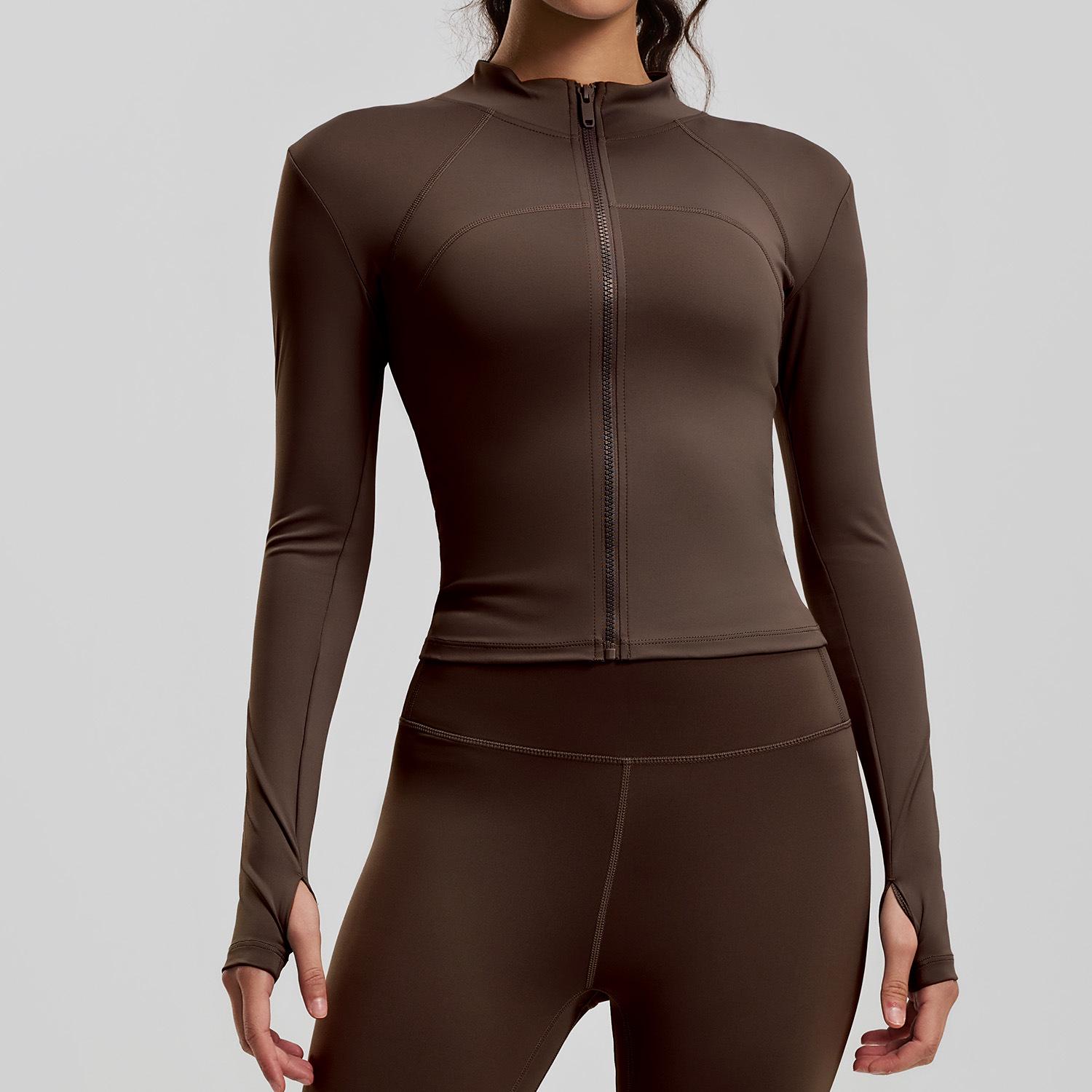 

Women s Slim Fit European Sports Jacket - Highlights Form & Ideal for Running, Cycling, Fitness, or Yoga. S