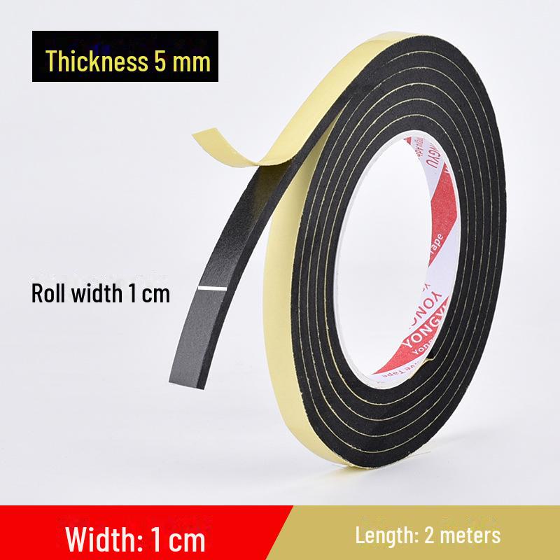 Self-Adhesive EVA Foam Sealing Strip – Dust-Proof, Temperature-Resistant, Anti-Collision, Shock-Absorbing Rubber for Doors and Windows