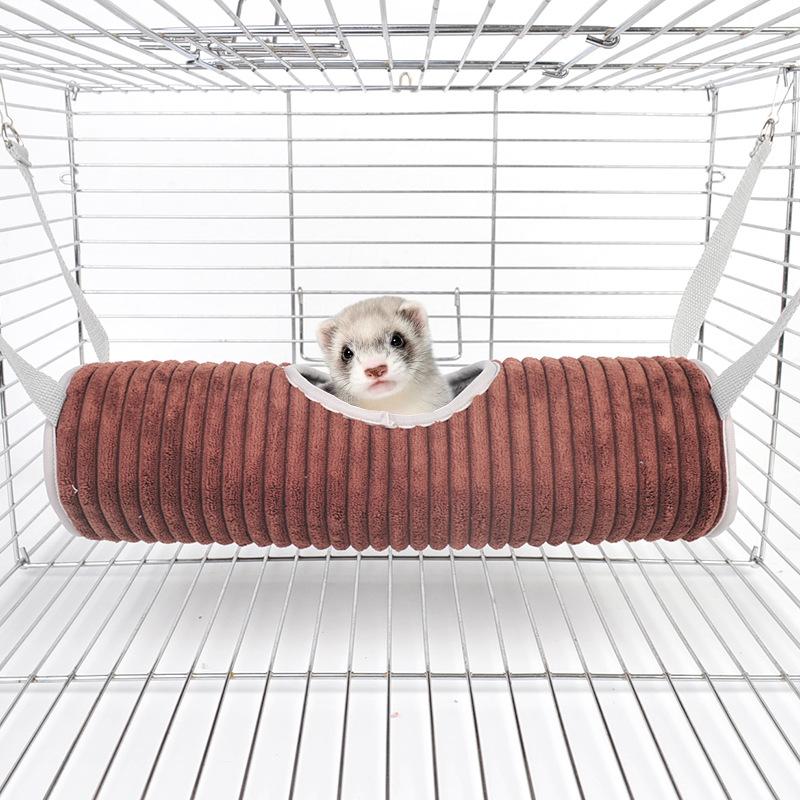 1pc Hamster Hammock Ferret Hide Tunnel Warm Rat Hammock for Rodents Rats Accessories Rodent Hammock for Pet Supplies