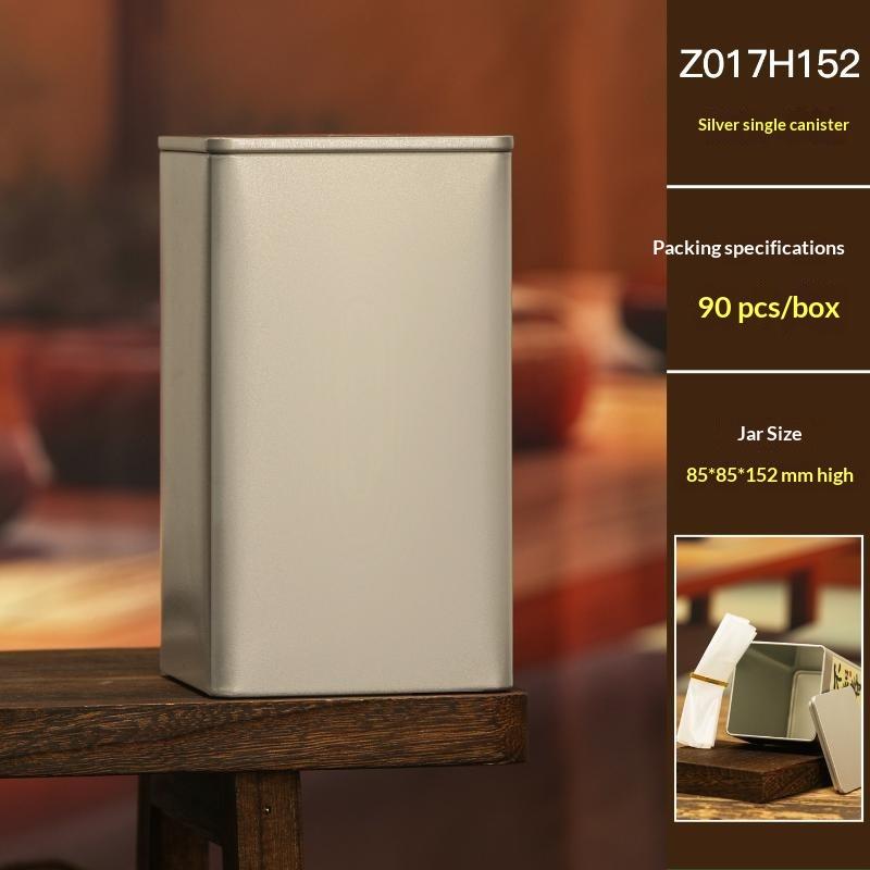 Coffee Bean Tea Leaf Sugar Storage Jar Empty Tea Tinplate Container Condiment,Coffee Bean Pot Containers Desktop Tea Bag Tin