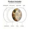 Akrylová okenní dekorace puzzle, Kreativní závěsná ozdoba z vitráže, Sestavitelná okenní dekorace, Zábavná DIY puzzle ozdoba, Okenní dekorace do domácnosti