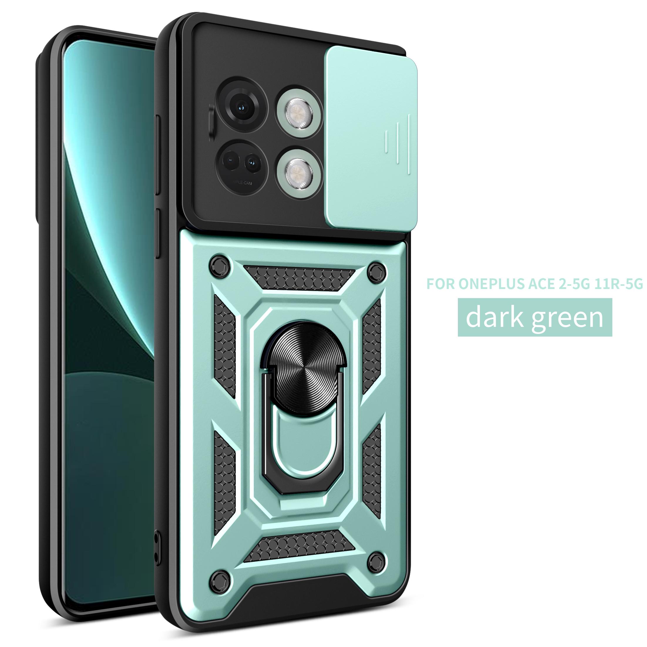 

For OnePlus 11R Case OnePlus Ace2 Cover 1+11r 1+ace 2 Magnetic Ring Holder Armor Phone Case Slide Camera Protect Back Cover OnePlus Ace 2