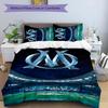 Marseilles 3pcs Bedding Set Duvet Cover Closure Includes 1 Duvet Cover & 2 Pillowcases for All Seasons Bedroom Home Dorm Decor
