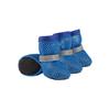 Pet Protective Mesh Dog Boots with Non-Slip Sole Reflective Strap Adjustable Fit for Small Medium Large Dogs Outdoor Walking