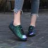 Women Vulcanize Shoes Sneakers Bling Shoes Girl Glitter Casual Female Breathable Lace Up Outdoor Sport Shoes Zapatos De Mujer