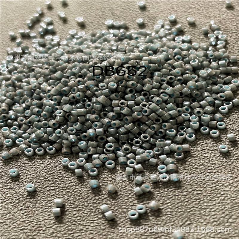 Japanese Miyuki Solid Color Beads, DIY Embroidery Material (DB651-665)