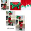 Premium Boys Girls Xmas Elf Costume Toddler Cosplay Outfit