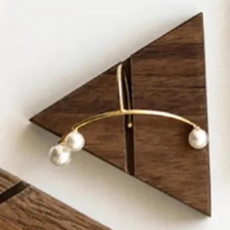 Black Walnut Ring Holder Photo Props Jewelry Display Rack Tray Storage Boxes Jeweler Seller Window Counter Display Home Decor Ornaments Accessories