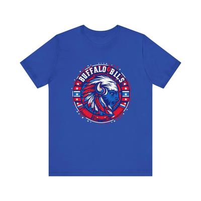 Herren- und Damen-T-Shirts Büffelkopfschmuck Buffalo Bills T-Shirt - Zeigen Sie Ihren Teamgeist