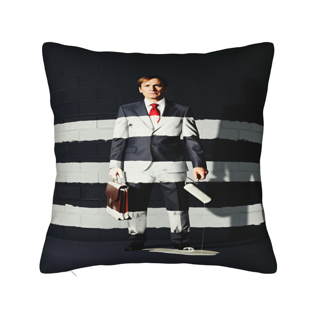 Saul Goodman Actor  Pillowcases Breaking Bad Kawaii Pillow Case For Couch Sofa Bedroom Soft Pillow Cover