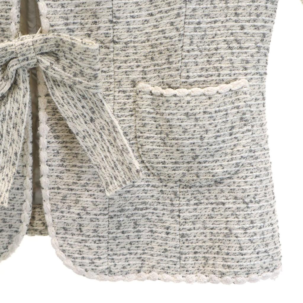 TO BE CHIC made in Japan Tweed jacket Setup 42 white Women Used