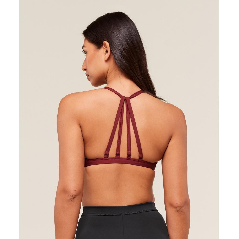 Gymshark Minimal Sports Bra Black Sets Red B3a2j Rb30