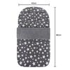 Footmuff for Stroller, Warm, Cold Protection, Autumn/Winter, Envelope Style Sleeping Bag, Warm, Soft, Star Pattern, Windproof, Swaddle, Baby Cuddle, M