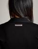 Kulsiseu Cs Drape Wrap Shirts-068 (Black)