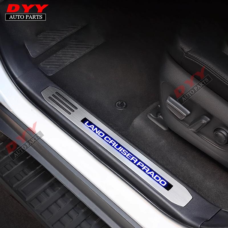 LED Door Sill Strips for Prado LC250: Welcome Pedals & Replacement Accessories